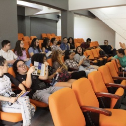 Visita del grupo 02 del curso BI3005 Desarrollo de Colecciones al Museo Nacional de Costa Rica